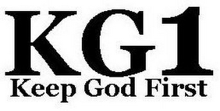 KG1 KEEP GOD FIRST