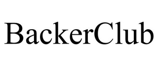 BACKERCLUB