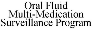 ORAL FLUID MULTI-MEDICATION SURVEILLANCE PROGRAM