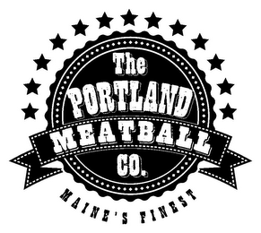 THE PORTLAND MEATBALL CO. MAINE'S FINEST