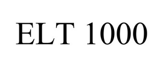 ELT 1000