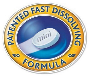 PATENTED FAST DISSOLVING FORMULA