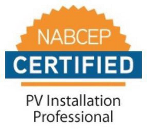 NABCEP CERTIFIED PV INSTALLATION PROFESSIONAL