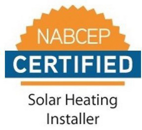 NABCEP CERTIFIED SOLAR HEATING INSTALLER