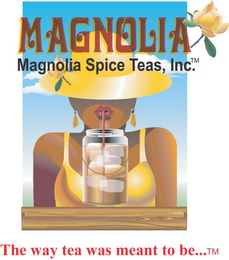 MAGNOLIA MAGNOLIA SPICE TEAS INC