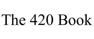 THE 420 BOOK