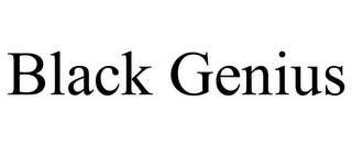 BLACK GENIUS