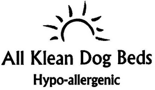 ALL KLEAN DOG BEDS HYPO-ALLERGENIC