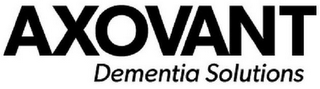 AXOVANT DEMENTIA SOLUTIONS