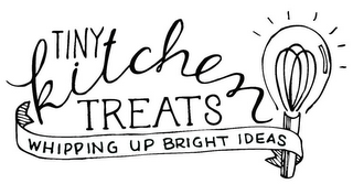 TINY KITCHEN TREATS; WHIPPING UP BRIGHT IDEAS