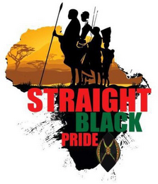 STRAIGHT BLACK PRIDE X