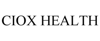 CIOX HEALTH