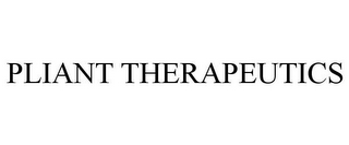 PLIANT THERAPEUTICS