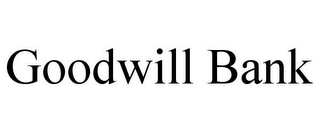 GOODWILL BANK