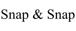 SNAP & SNAP