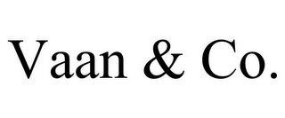 VAAN & CO.