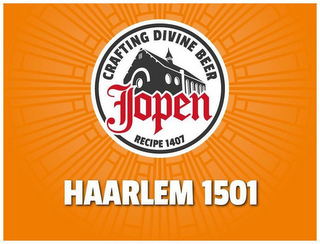 JOPEN CRAFTING DIVINE BEER RECIPE 1407 HAARLEM 1501