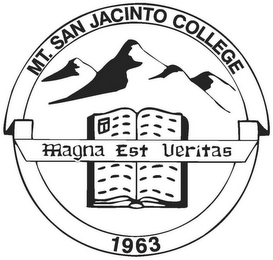 MT. SAN JACINTO COLLEGE 1963 MAGNA EST VERITAS