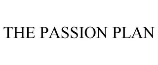 THE PASSION PLAN