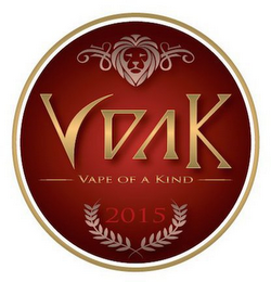 VOAK, VAPE OF A KIND, 2015