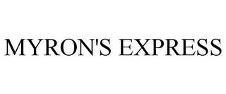 MYRON'S EXPRESS