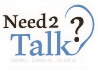 NEED2 TALK? LISTENING. COUNSELING. CONSULTING