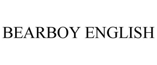 BEARBOY ENGLISH