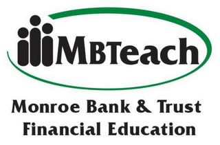 MBTEACH MONROE BANK AND TRUST FINANCIAL EDUCATION