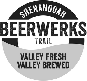 SHENANDOAH BEERWERKS TRAIL VALLEY FRESH VALLEY BREWED