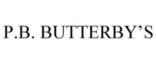 P.B. BUTTERBY'S