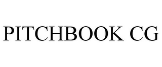 PITCHBOOK CG