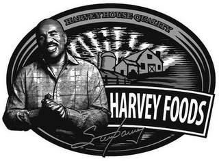 HARVEYHOUSE QUALITY HARVEY FOODS STEVE HARVEY