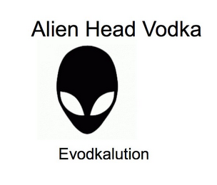 ALIEN HEAD VODKA EVODKALUTION