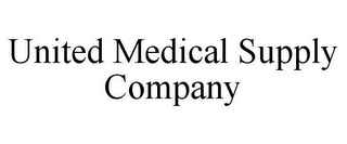 UNITED MEDICAL SUPPLY COMPANY