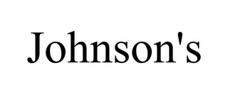 JOHNSON'S