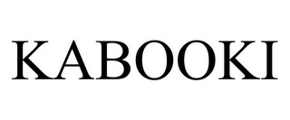 KABOOKI