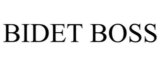 BIDET BOSS