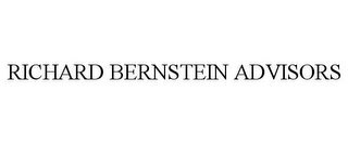 RICHARD BERNSTEIN ADVISORS