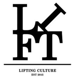 LIFT, LIFTING CULTURE, EST 2015