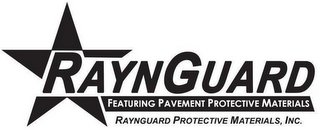 RAYNGUARD FEATURING PAVEMENT PROTECTIVEMATERIALS RAYNGUARD PROTECTIVE MATERIALS, INC.