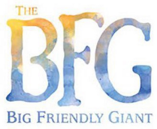 THE BFG BIG FRIENDLY GIANT