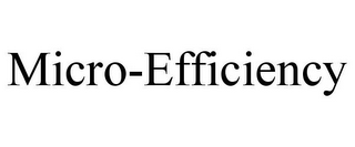 MICRO-EFFICIENCY