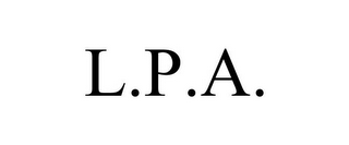 L.P.A.