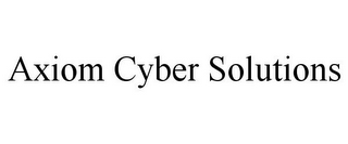 AXIOM CYBER SOLUTIONS