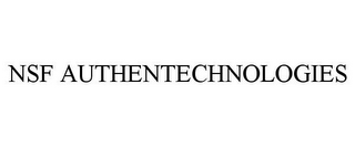 NSF AUTHENTECHNOLOGIES