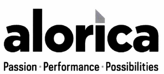 ALORICA PASSION · PERFORMANCE · POSSIBILITIES