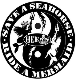 SAVE A SEAHORSE RIDE A MERMAID OCEAN ANARCHY ICJUK