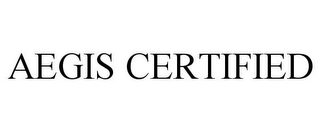 AEGIS CERTIFIED