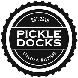 PICKLE DOCKS LAKEVIEW, MICHIGAN EST. 2016