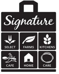 SIGNATURE SELECT FARMS KITCHENS CAFE HOME CARE